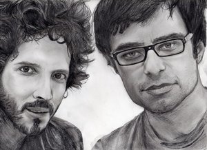Flight of The Conchords by Valerie
