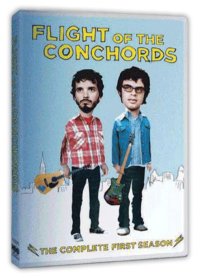 Flight of The Conchords HBO DVD cover