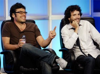 Flight of The Conchords - Jemaine Clement and bret McKenzie - July 2007