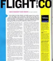 Harp magazine Sept-Oct 2007 - Flight of The Conchords